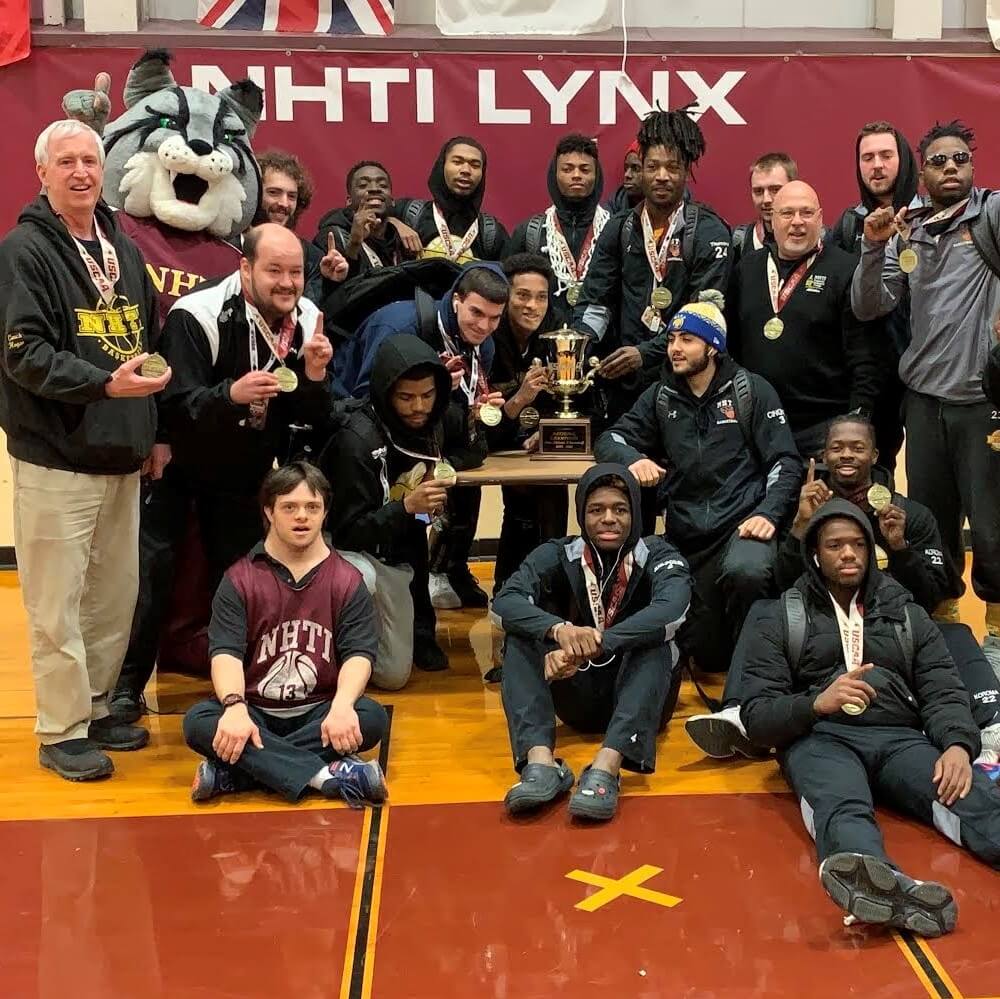 NHTI Mens Basketball Champs