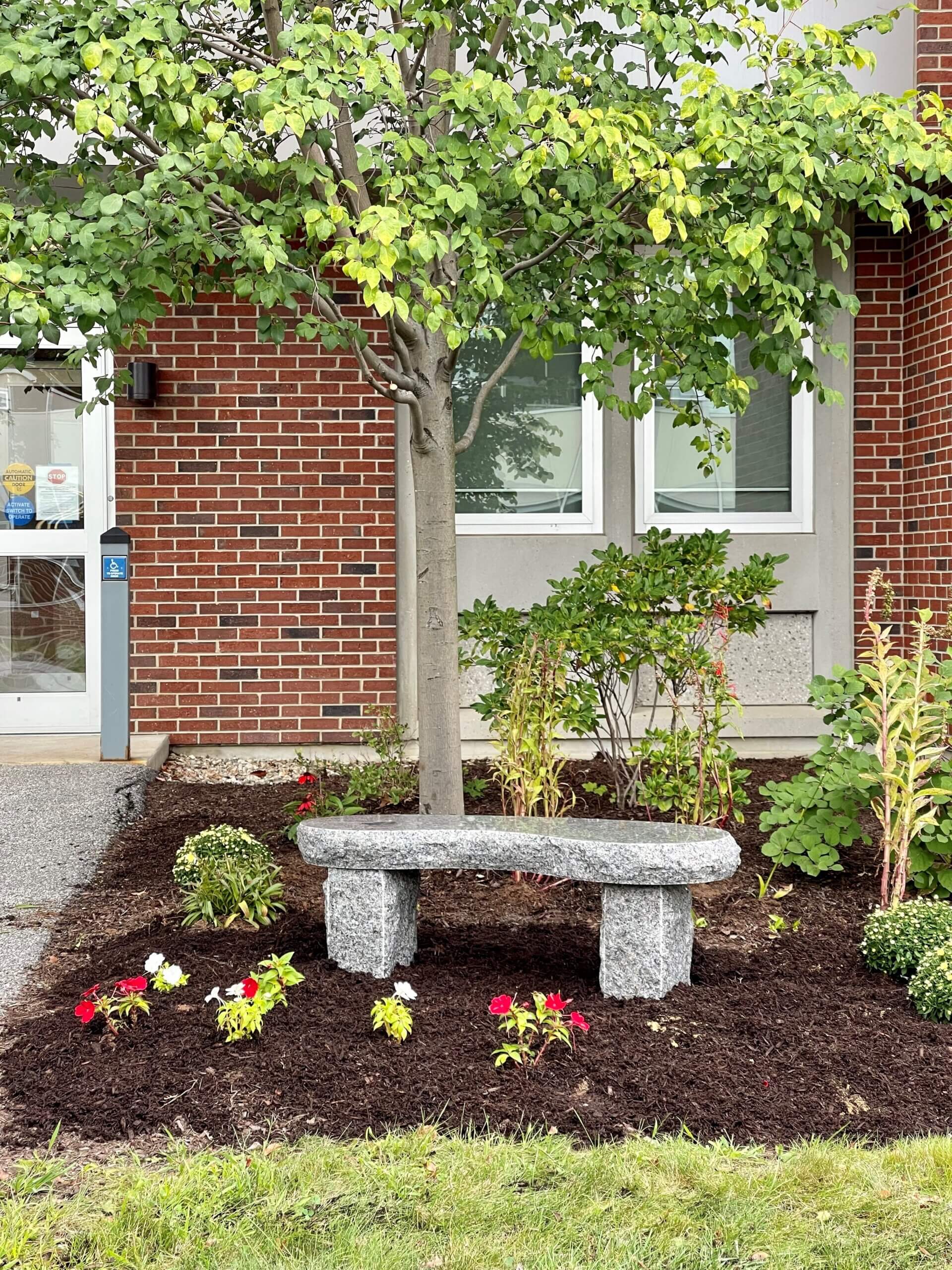 NHTI Remembers Grace Orzechowski with Memorial Bench Dedication