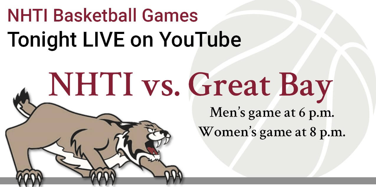 NHTI Basketball Games Live on YouTube - NHTI