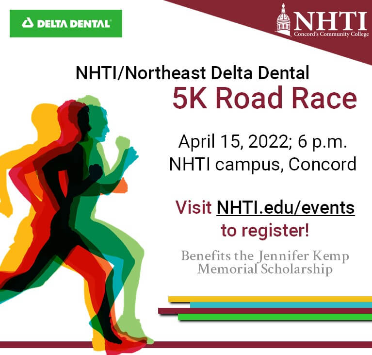 NHTI Delta Dental 5K Road Race To Be Held April 15