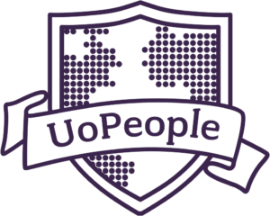 Logo for the University of the People