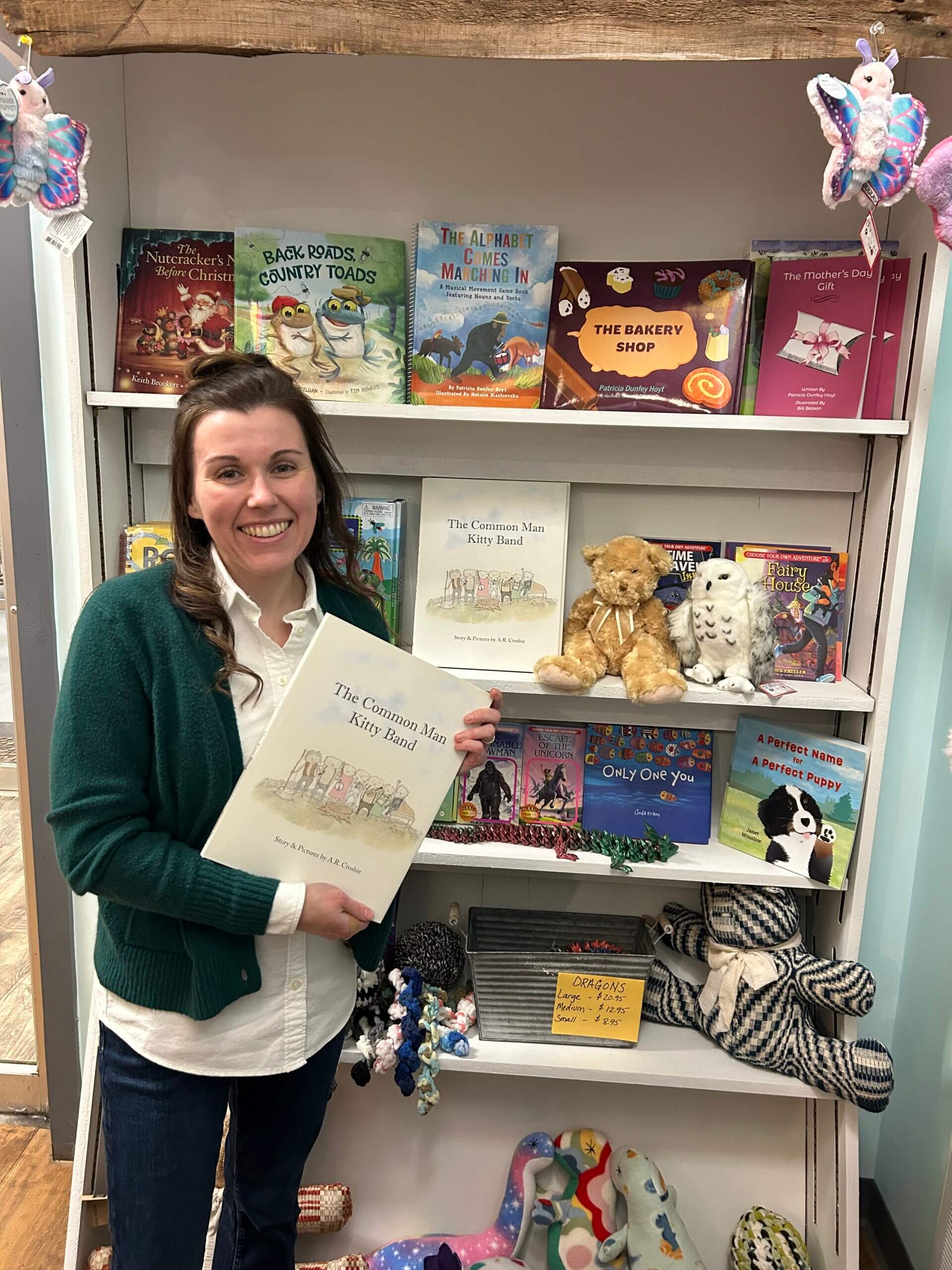 Ashley Crosbie wrote her children’s book in secret