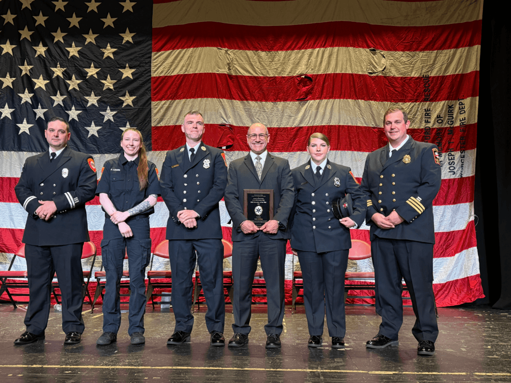 Representatives from NHTI receive awards